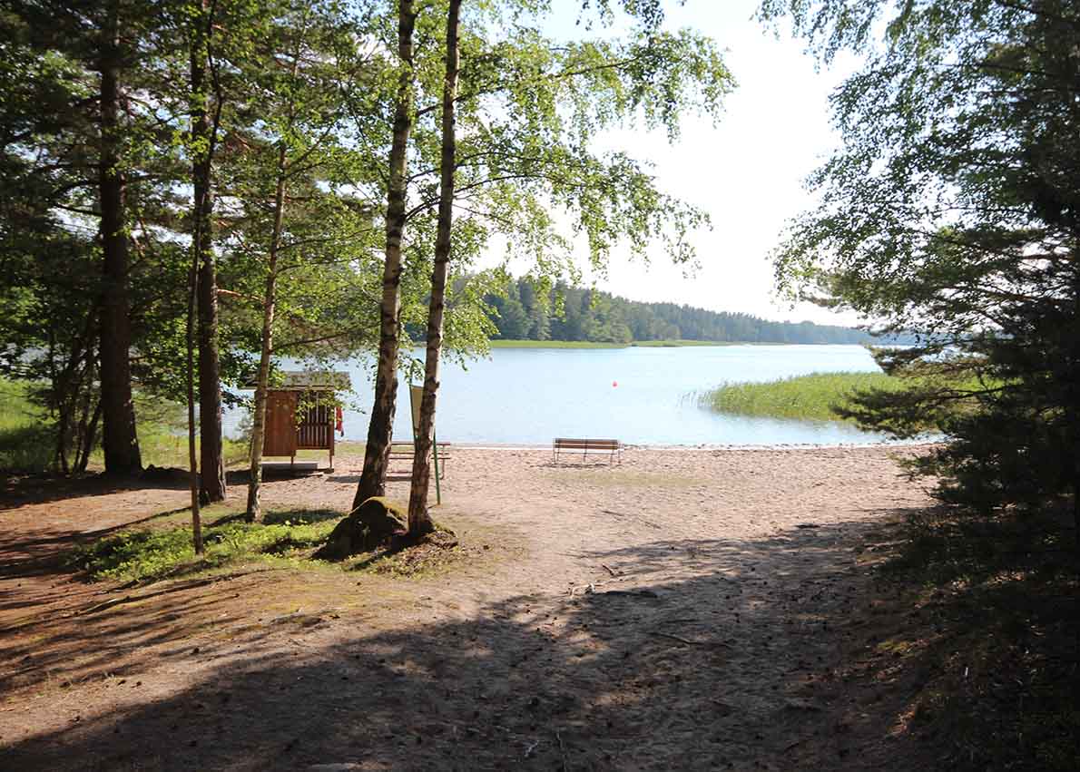 Bajonin uimaranta, Raasepori.