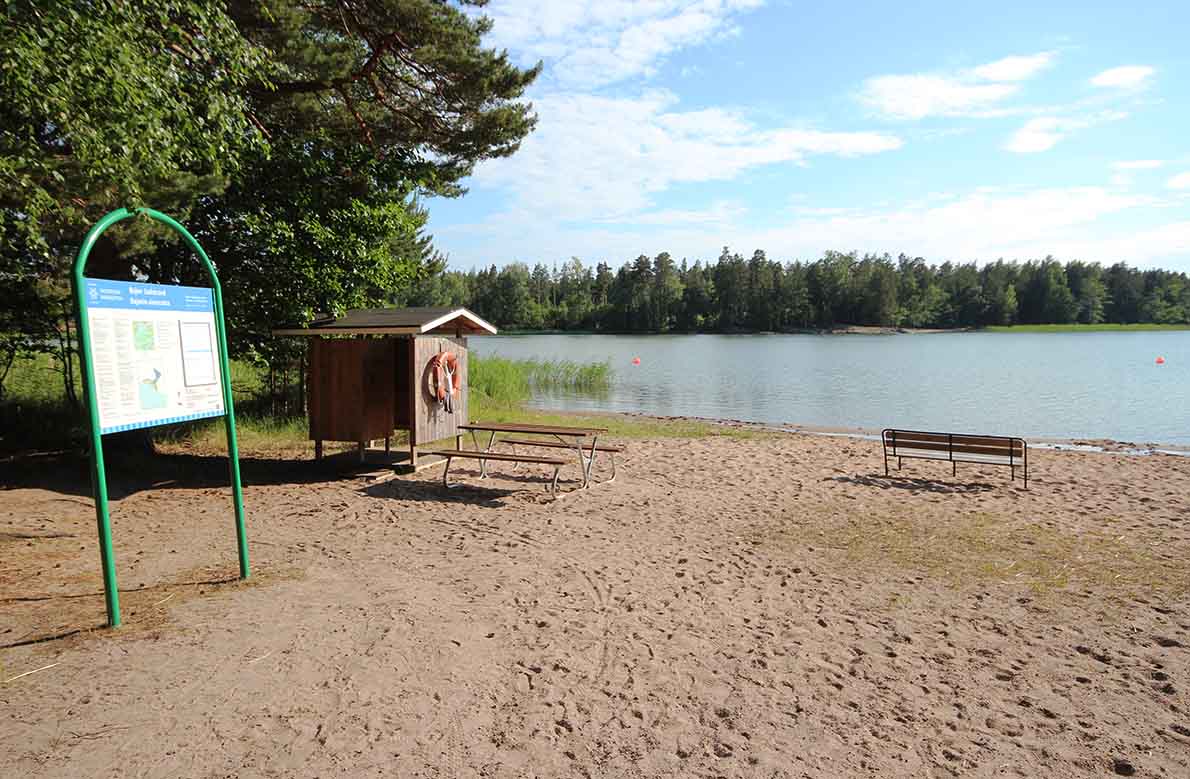 Bajonin uimaranta, Raasepori.