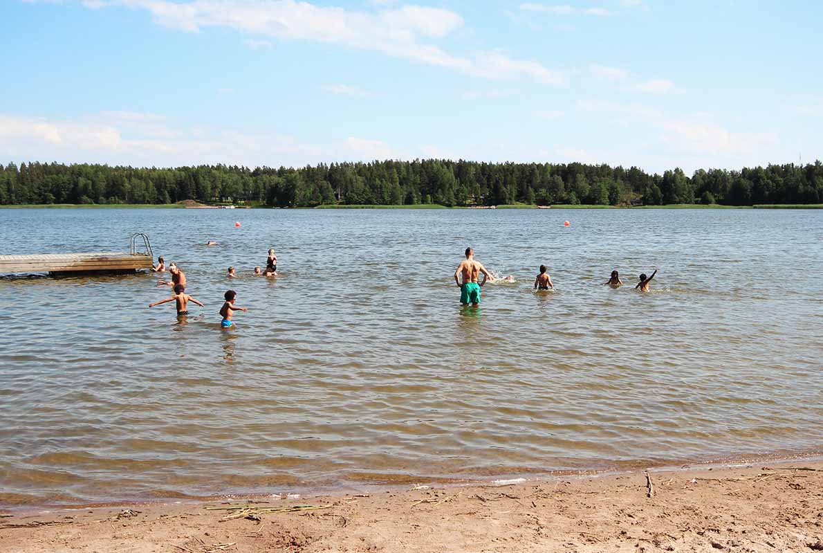 Knipnäsin uimaranta, Tammisaari, Raasepori.