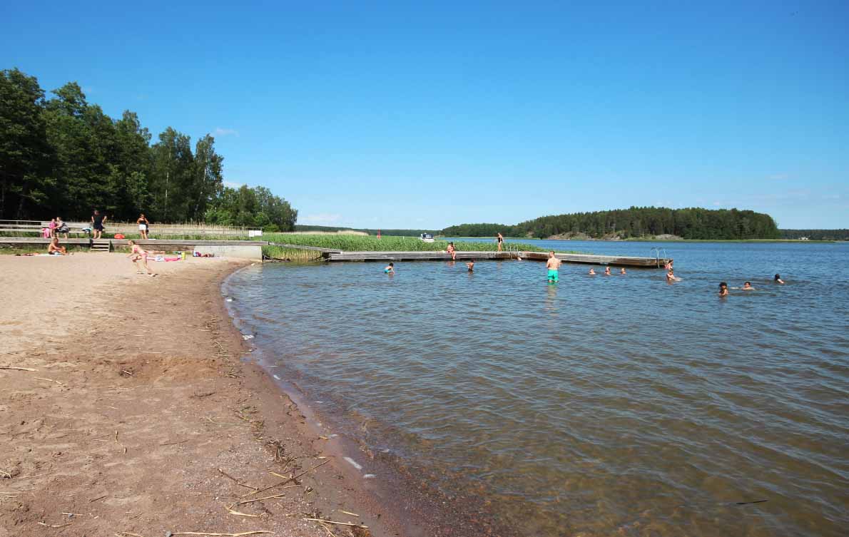 Knipnäsin uimaranta, Tammisaari, Raasepori.