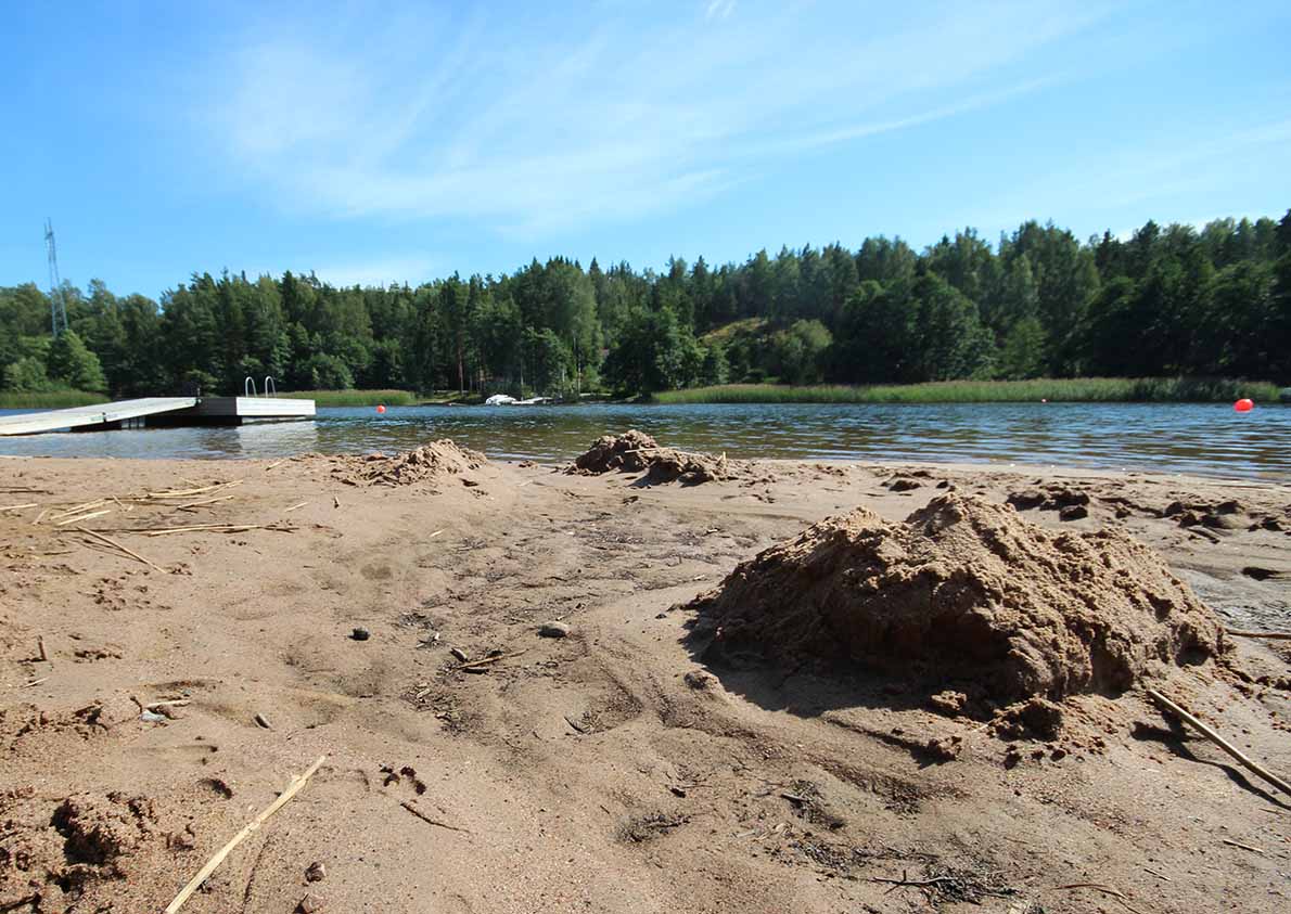 Langansböle Beach, Raasepori.