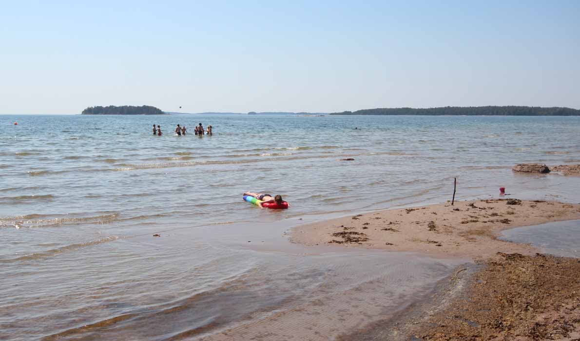 Padvan uimaranta, Raasepori.