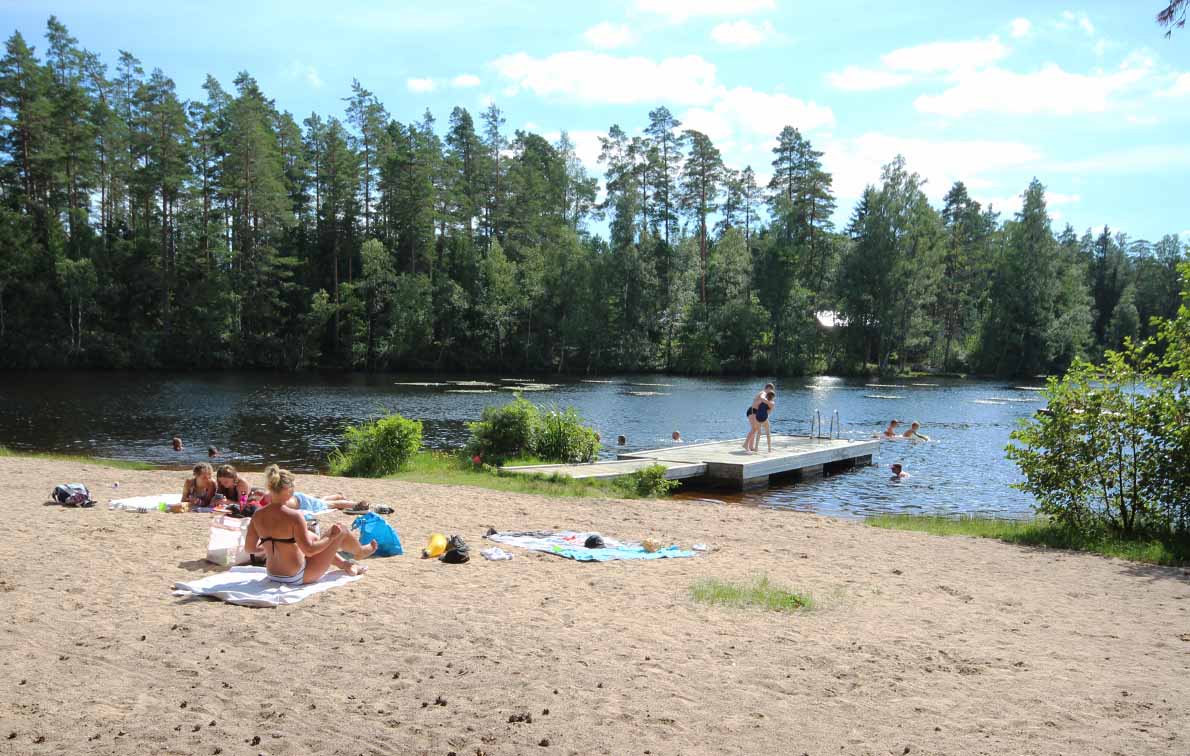 Svedjan uimaranta, Raasepori.