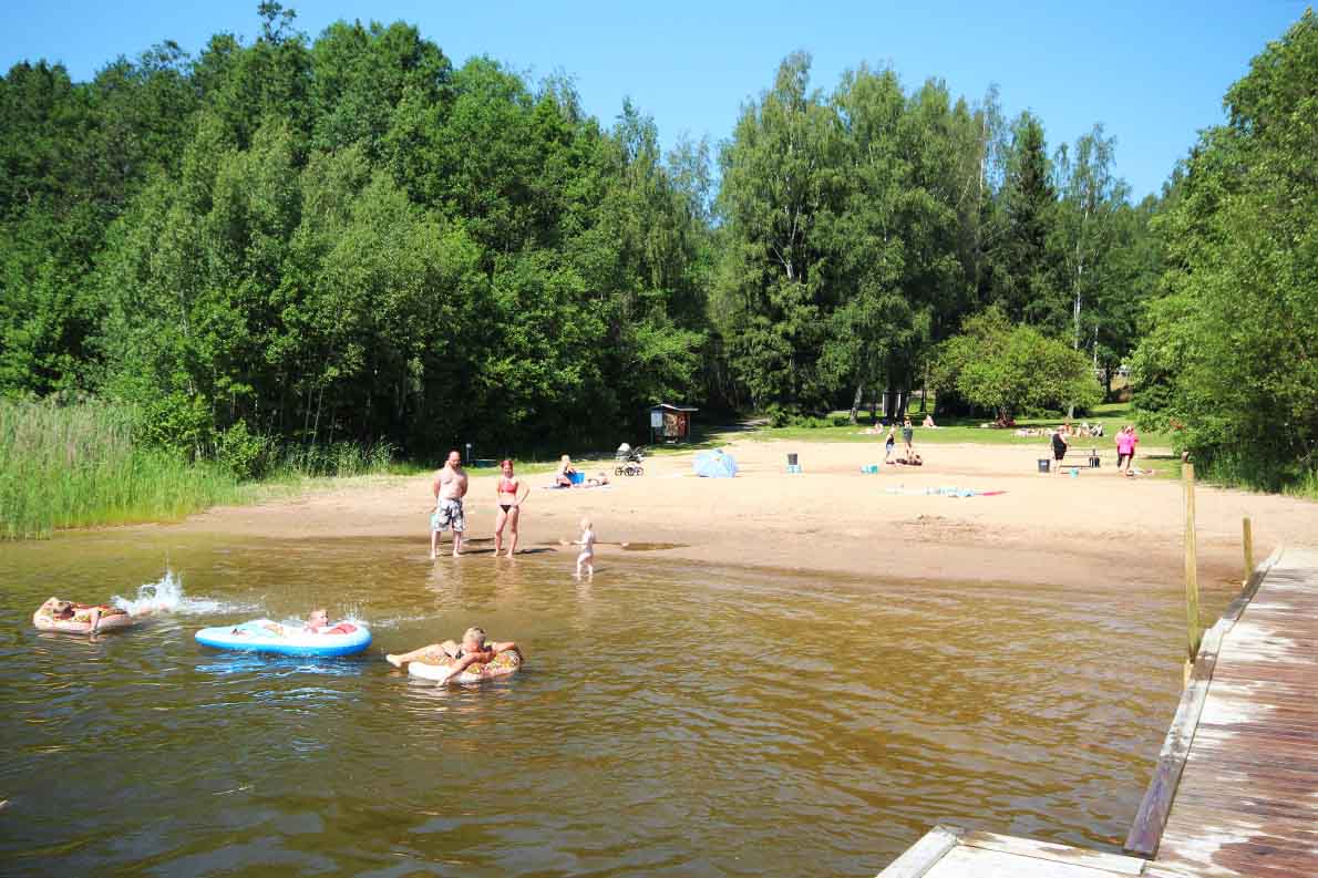 Vikstradin uimaranta, Raasepori.