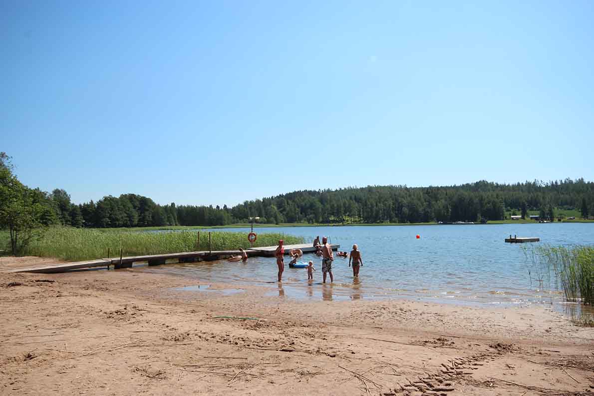 Vikstradin uimaranta, Raasepori.