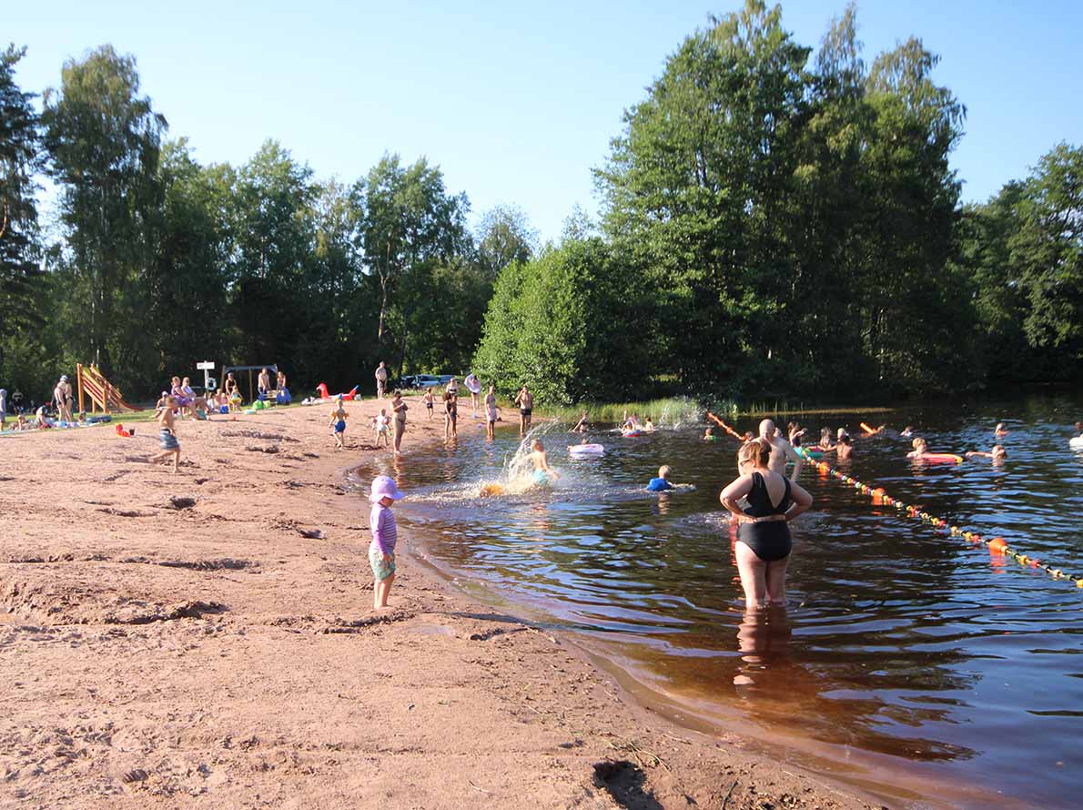 Bergströminlammen uimaranta, Rauma.