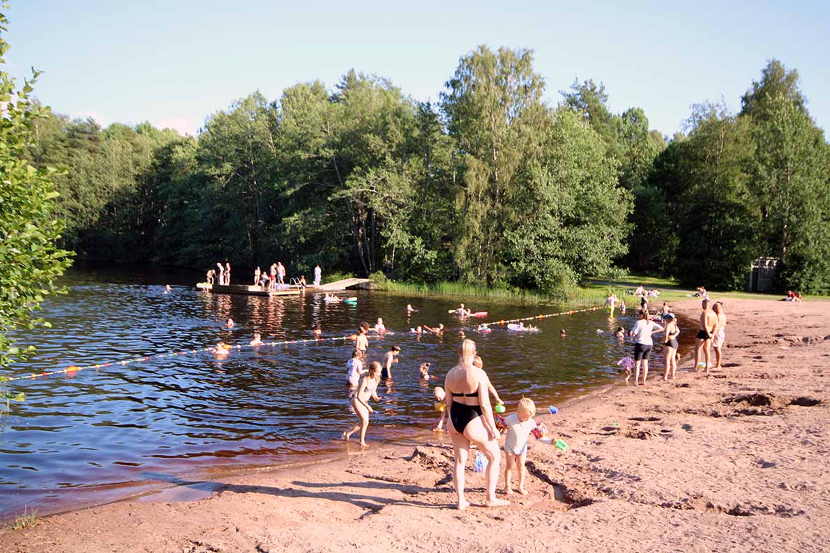 Bergströminlammen uimaranta, Rauma.