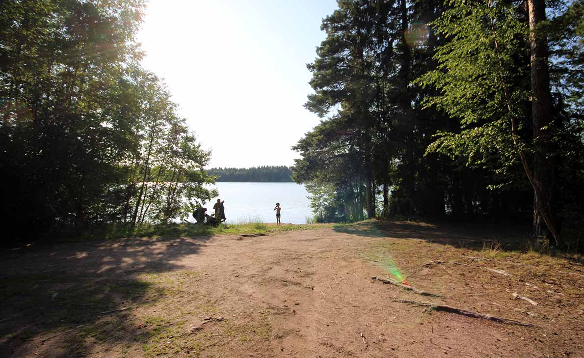 Ilmiinjärven uimaranta, Säkylä.
