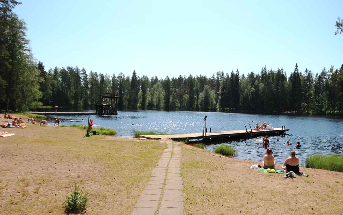 Härjänvatsan uimaranta, Salo.