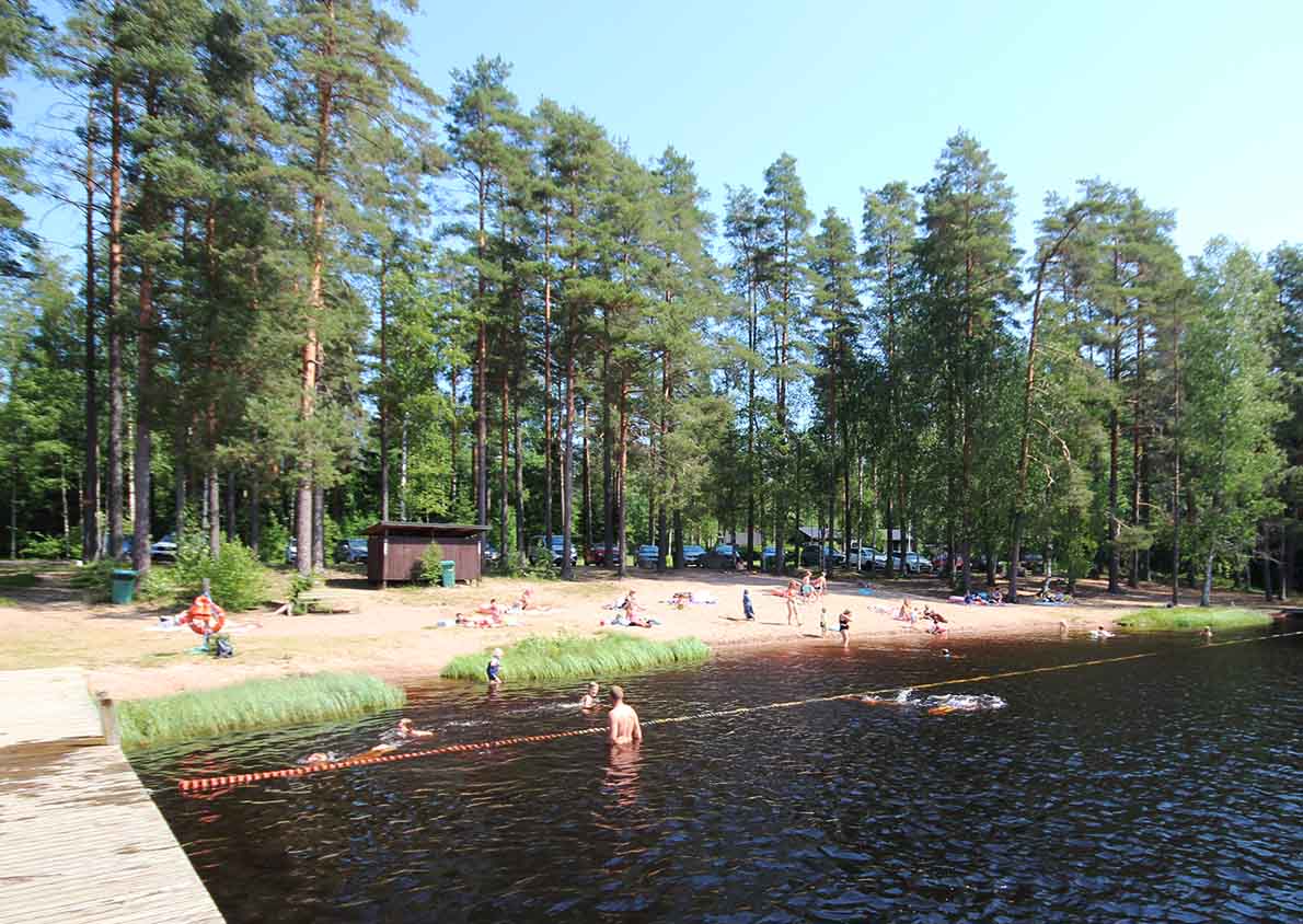 Härjänvatsan uimaranta, Salo.