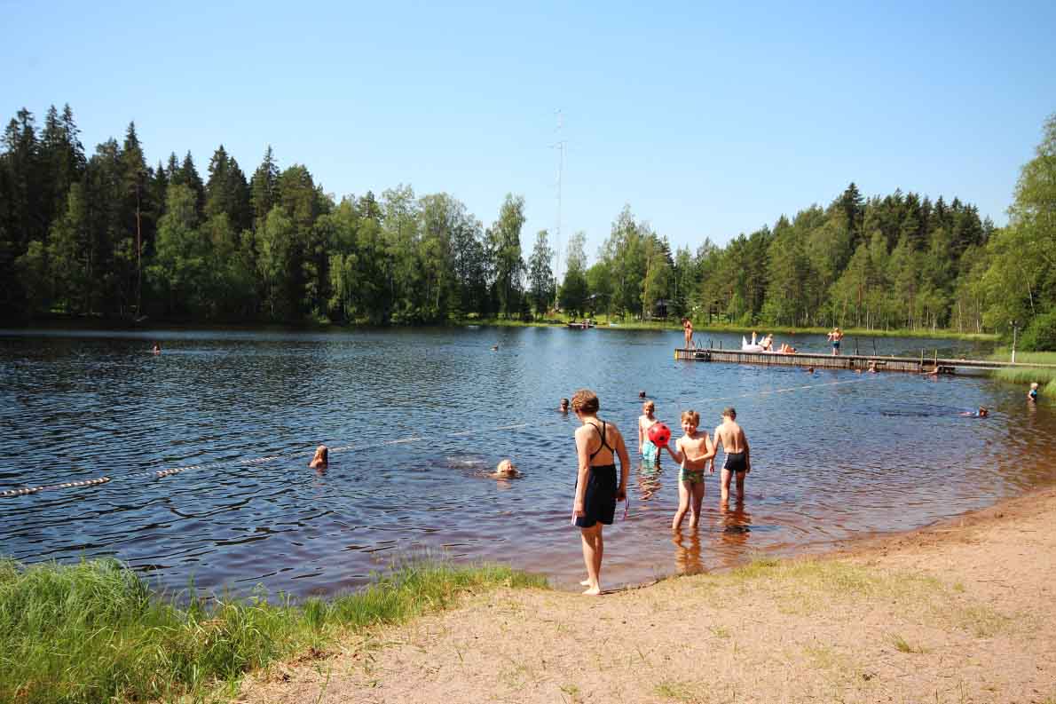 Härjänvatsan uimaranta, Salo.