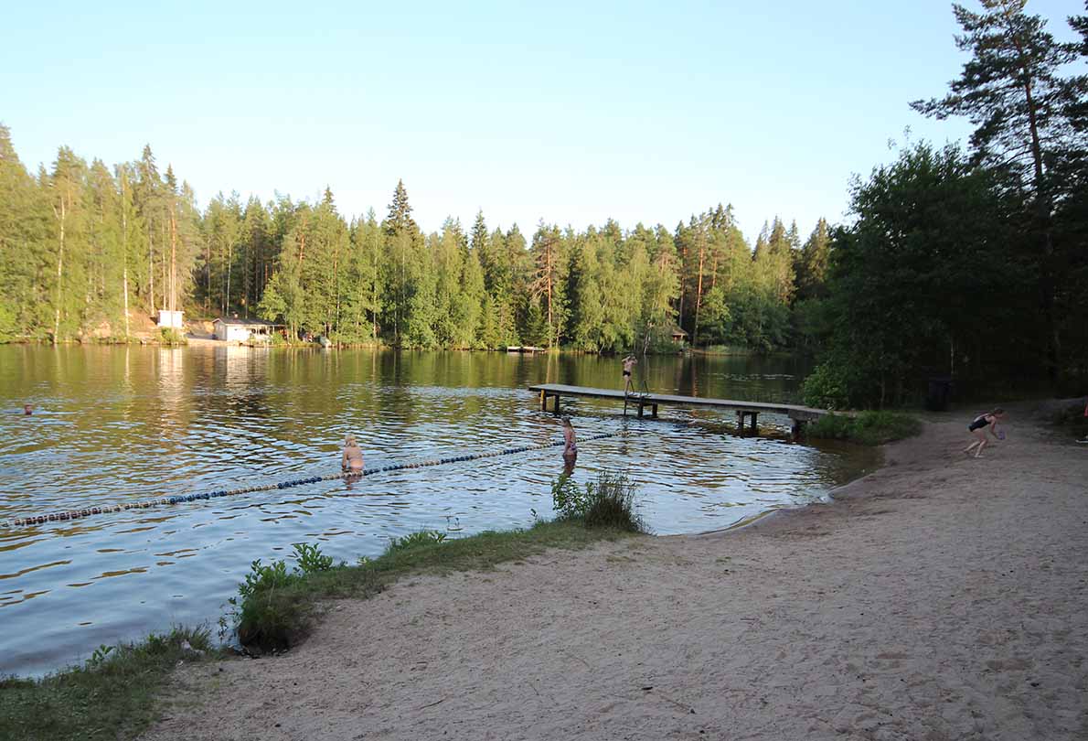 Hossuksen uimapaikka, Salo.