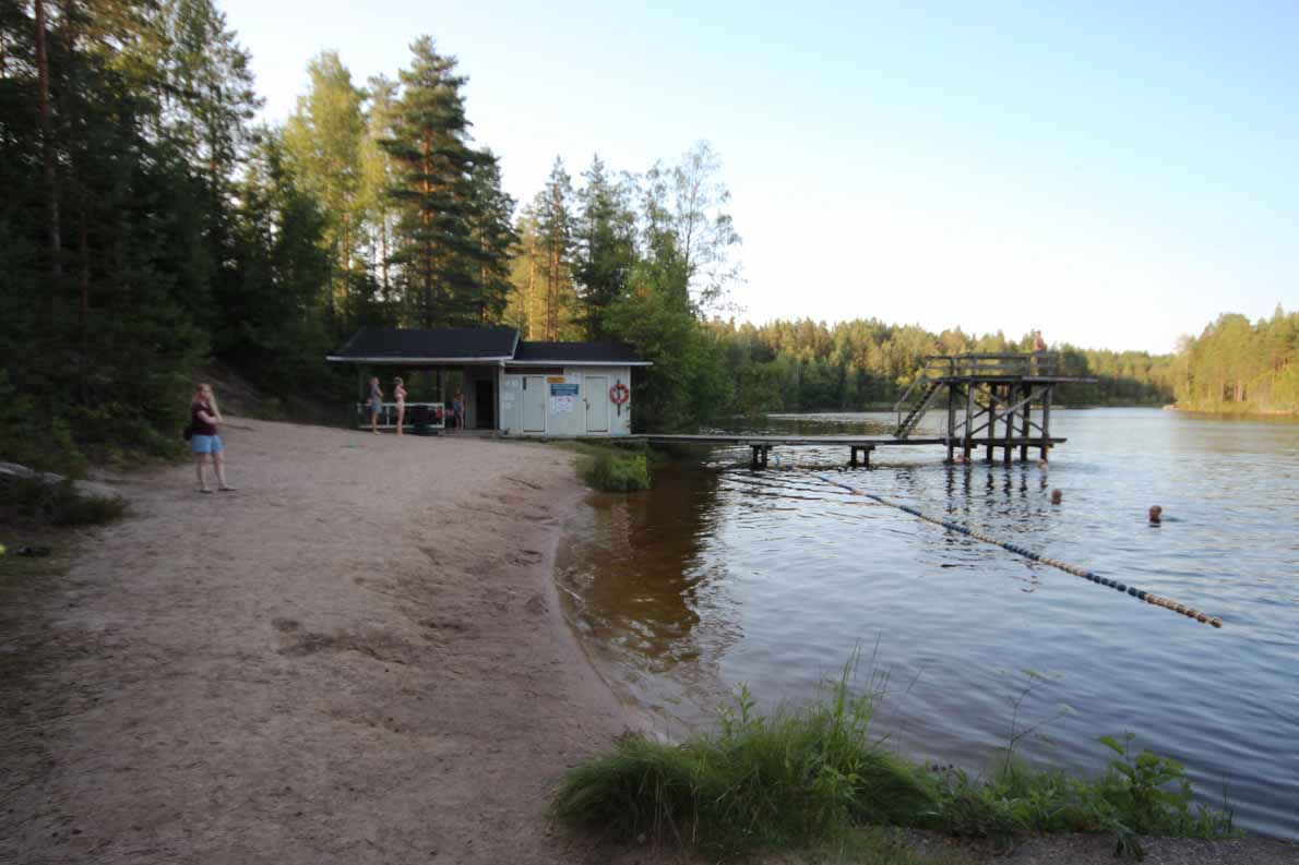Hossuksen uimapaikka, Salo.