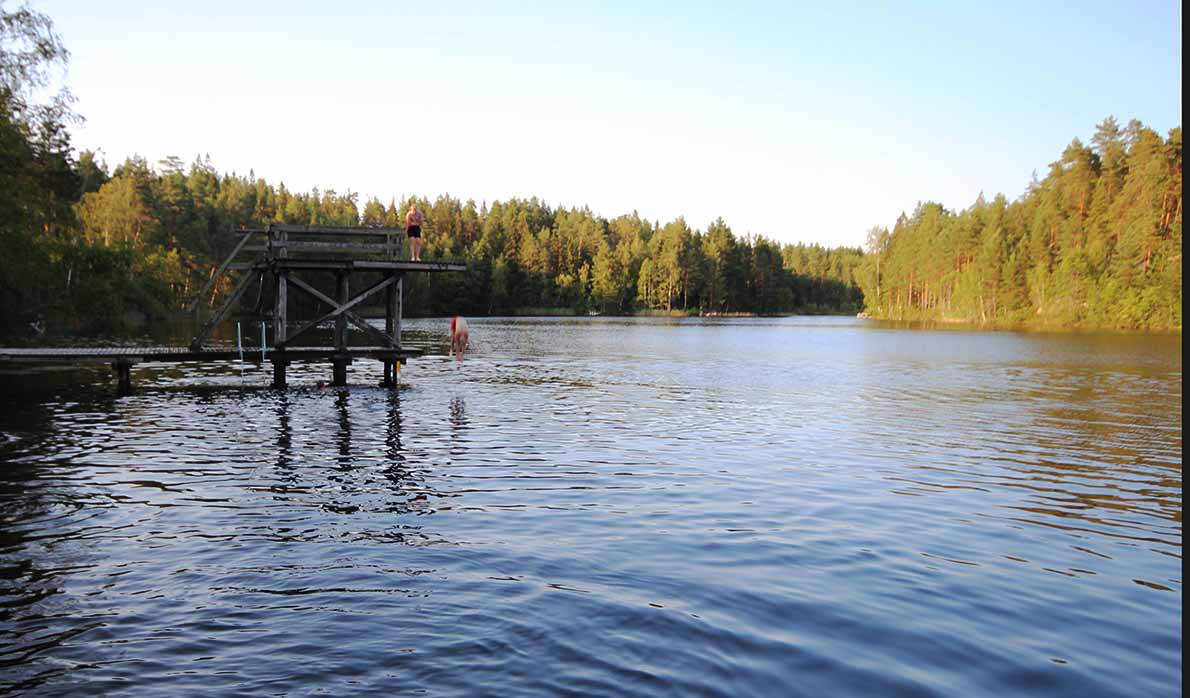 Hossuksen uimapaikka, Salo.