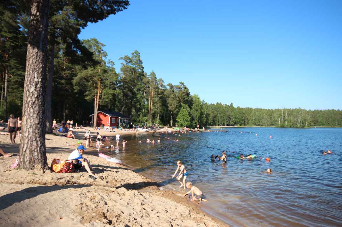 Lehmijärven uimaranta, Salo.