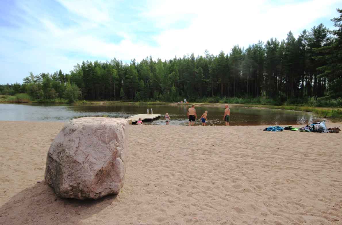 Marynummen uimaranta, Salo.