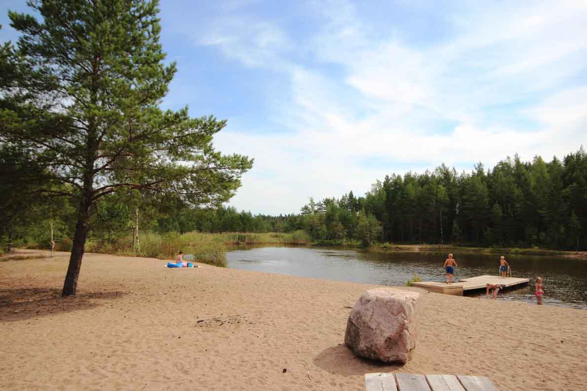 Marynummen uimaranta, Salo.