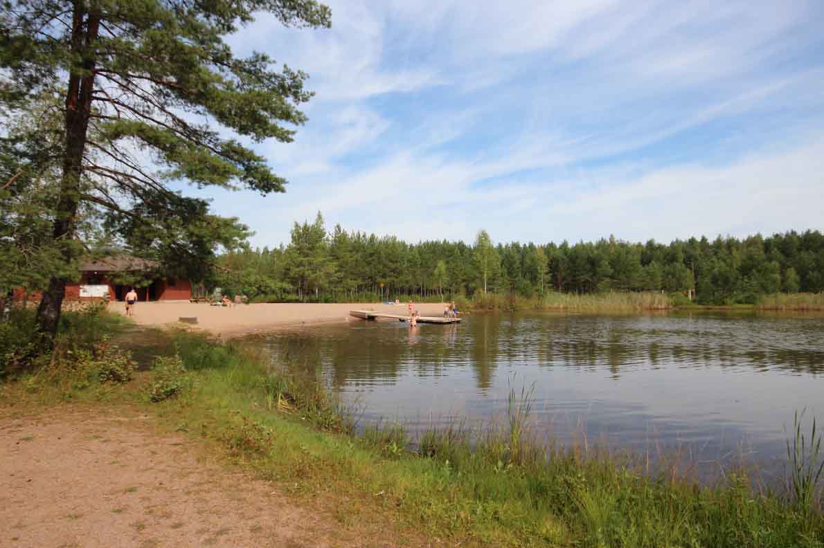 Marynummen uimaranta, Salo.