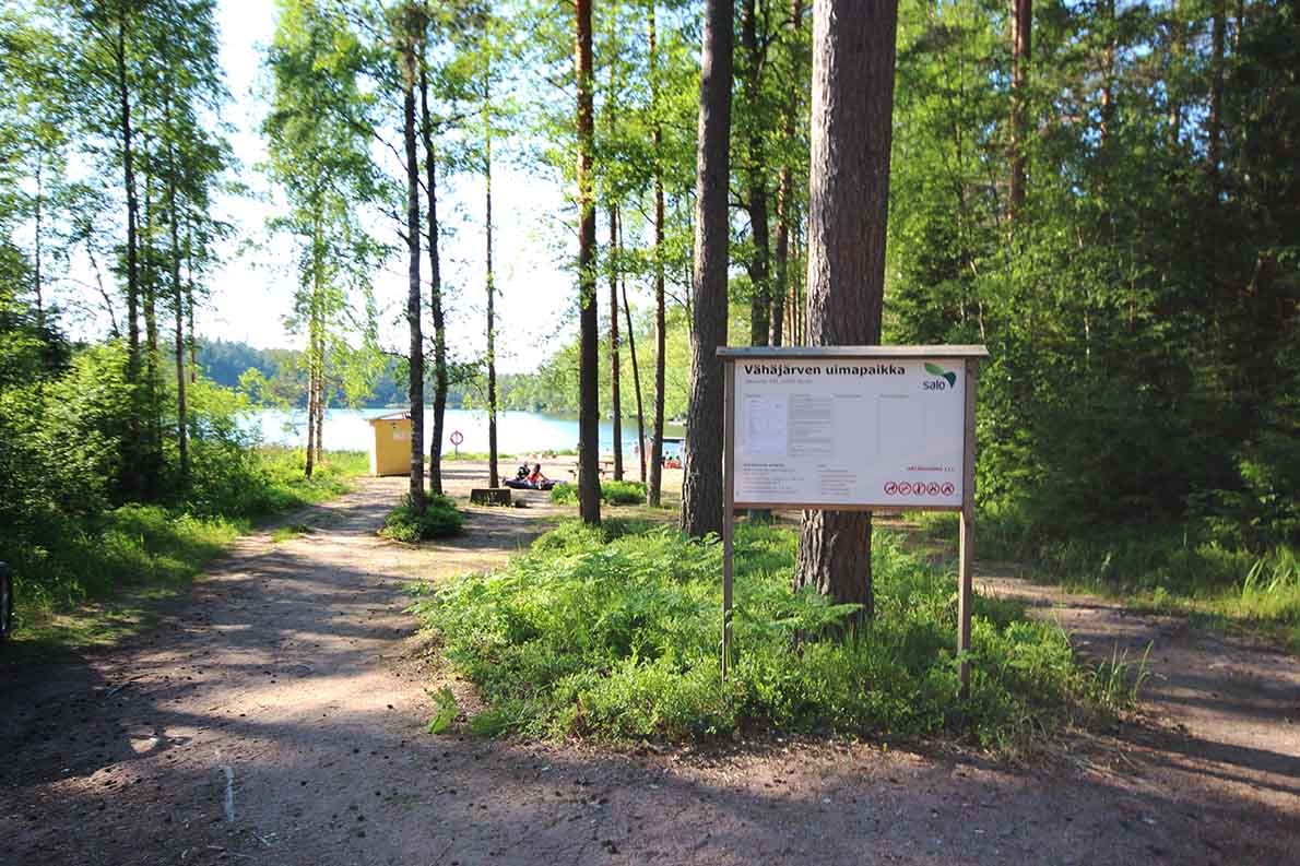 Vähäjärven uimapaikka, Salo.