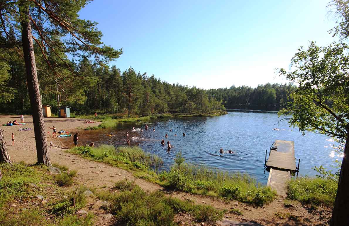 Vähäjärven uimapaikka, Salo.