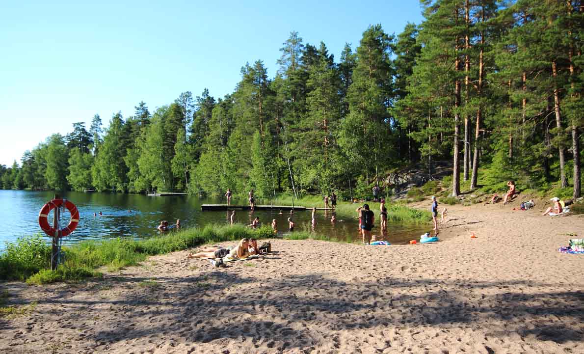 Vähäjärven uimapaikka, Salo.