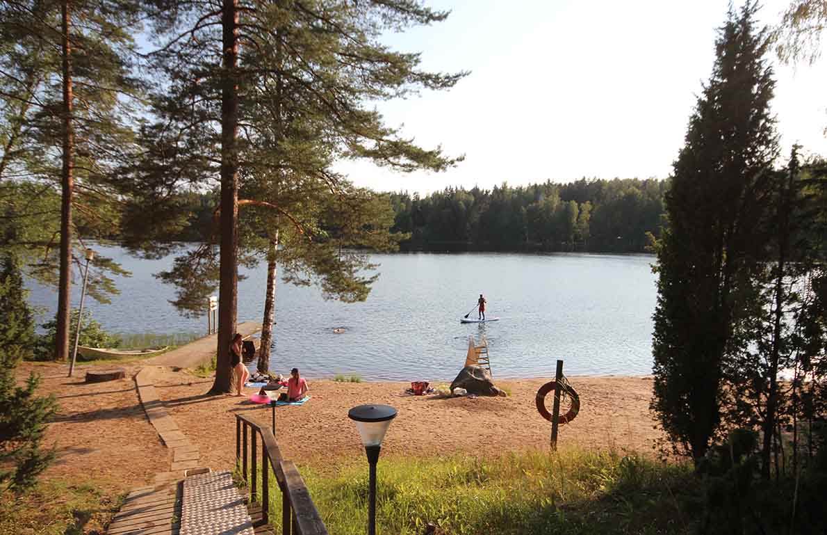 Varvojärven uimaranta, Salo.