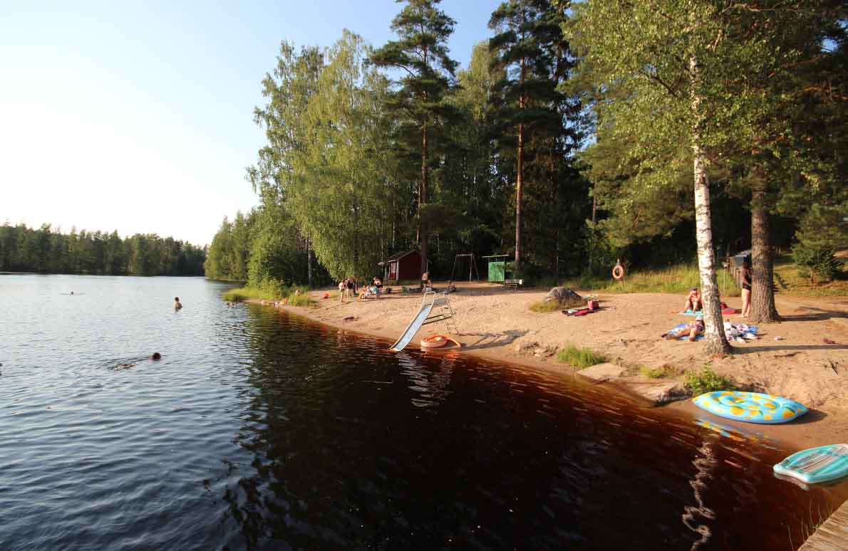 Varvojärven uimaranta, Salo.