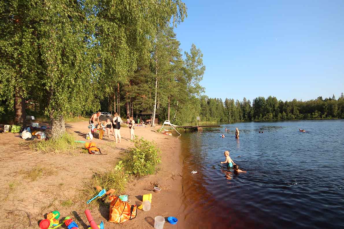 Varvojärven uimaranta, Salo.