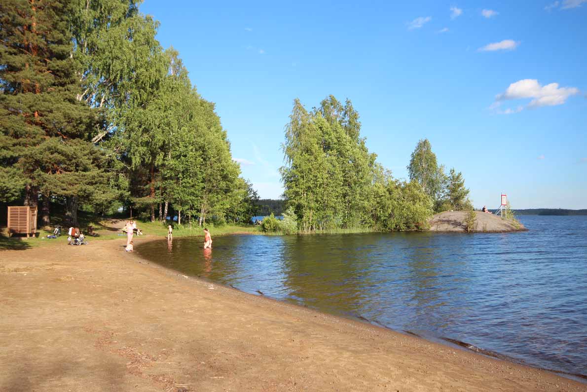 Heikinpohjan uimaranta, Savonlinna.