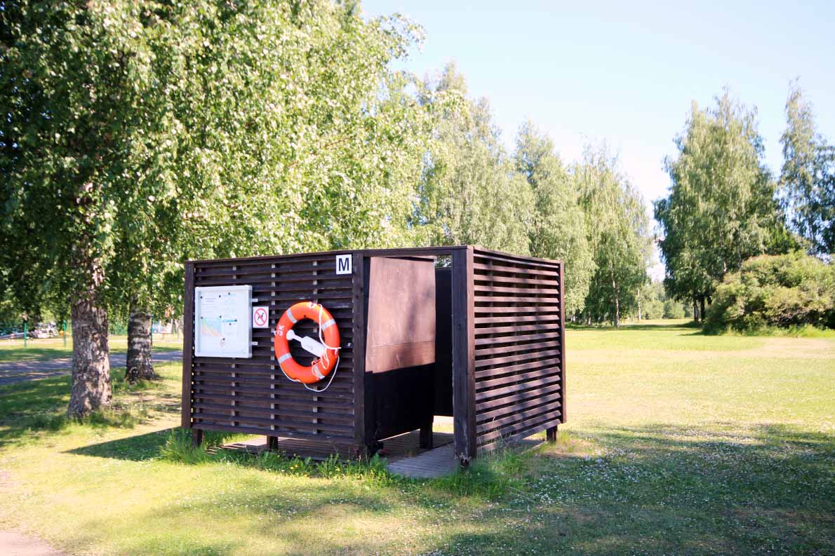 Kalastajakylän uimaranta, Savonlinna.