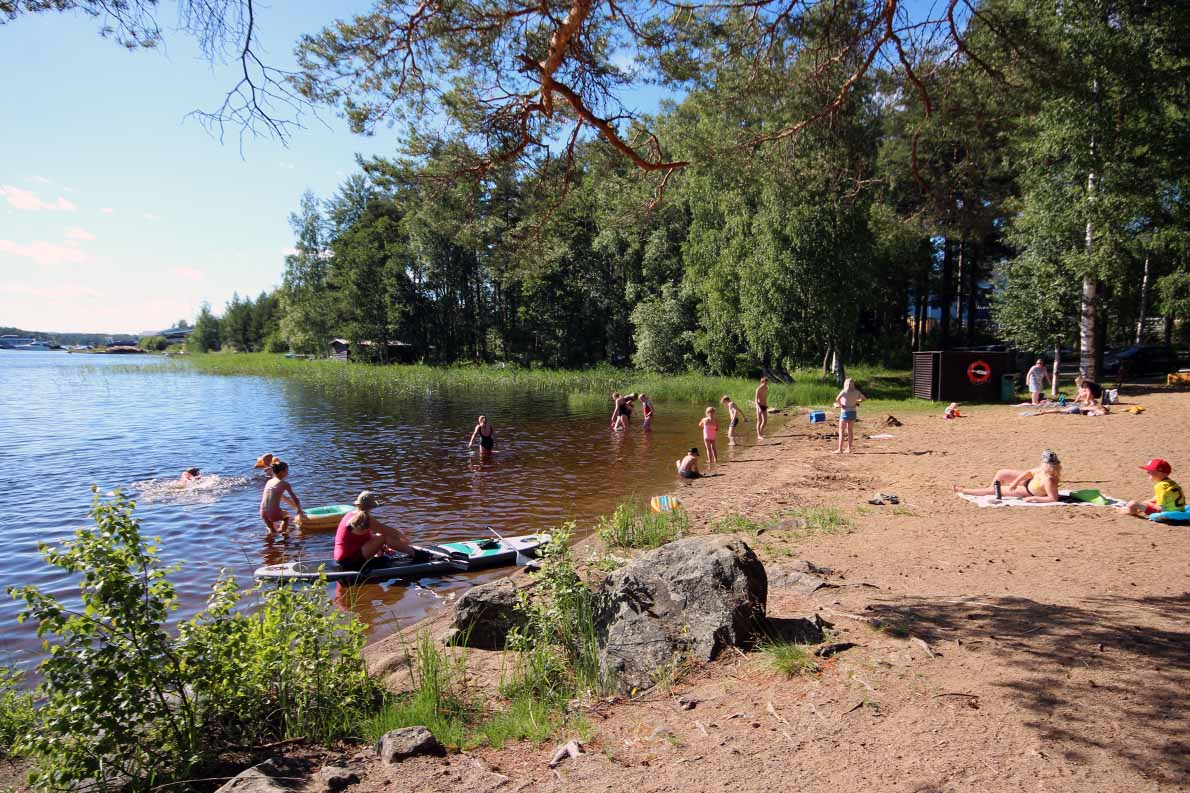 Karkulahden uimaranta, Savonlinna.