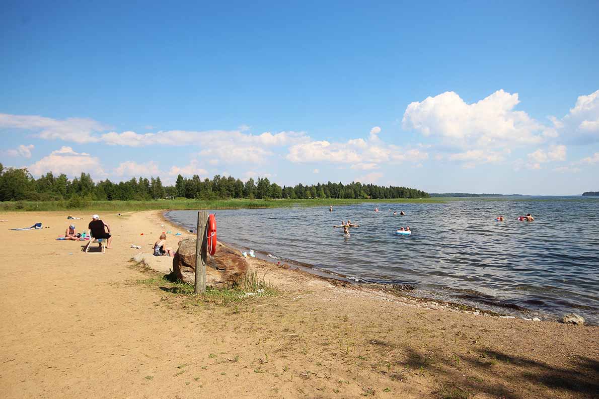 Kirkonniemen uimaranta, Savonlinna.