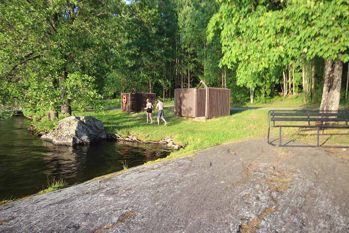 Majakkaniemen uimaranta, Savonlinna.