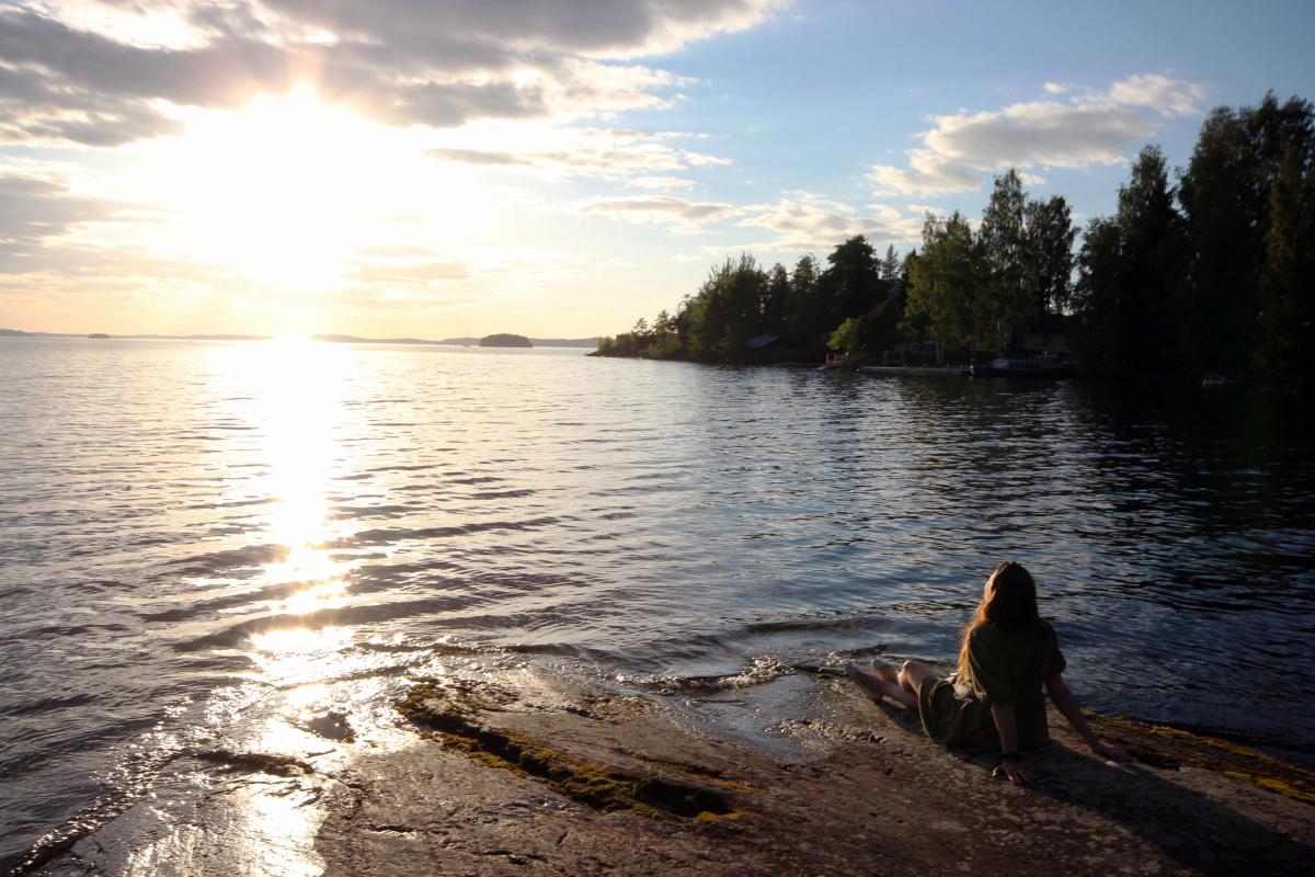 Majakkaniemen uimaranta, Savonlinna.