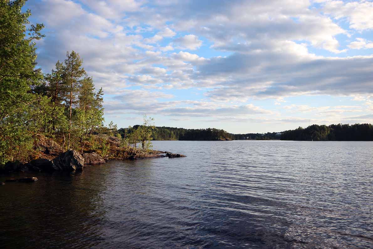 Majakkaniemen uimaranta, Savonlinna.