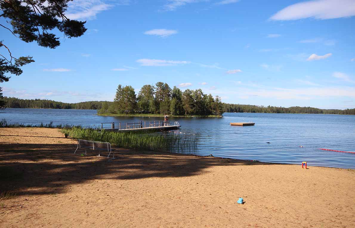 Tanhuvaaran urheiluopiston uimaranta, Savonlinna.