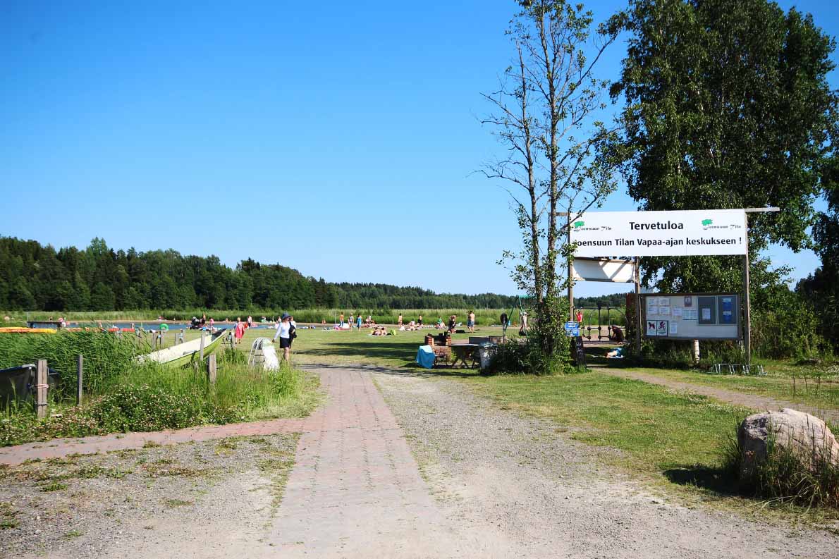 Joensuun tilan uimaranta, Sipoo