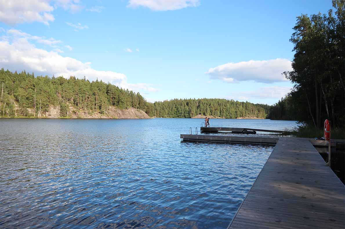 Pilvijärven uimaranta, Sipoo.