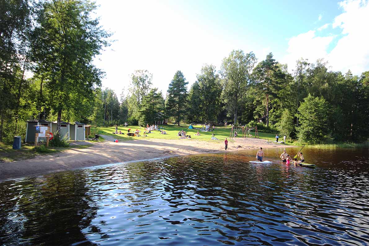 Pilvijärven uimaranta, Sipoo.