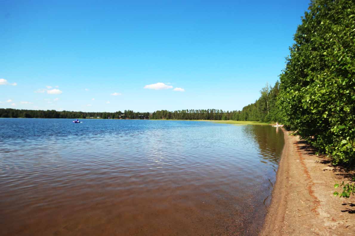 Hämeen luontokeskuksen uimaranta, Tammela.