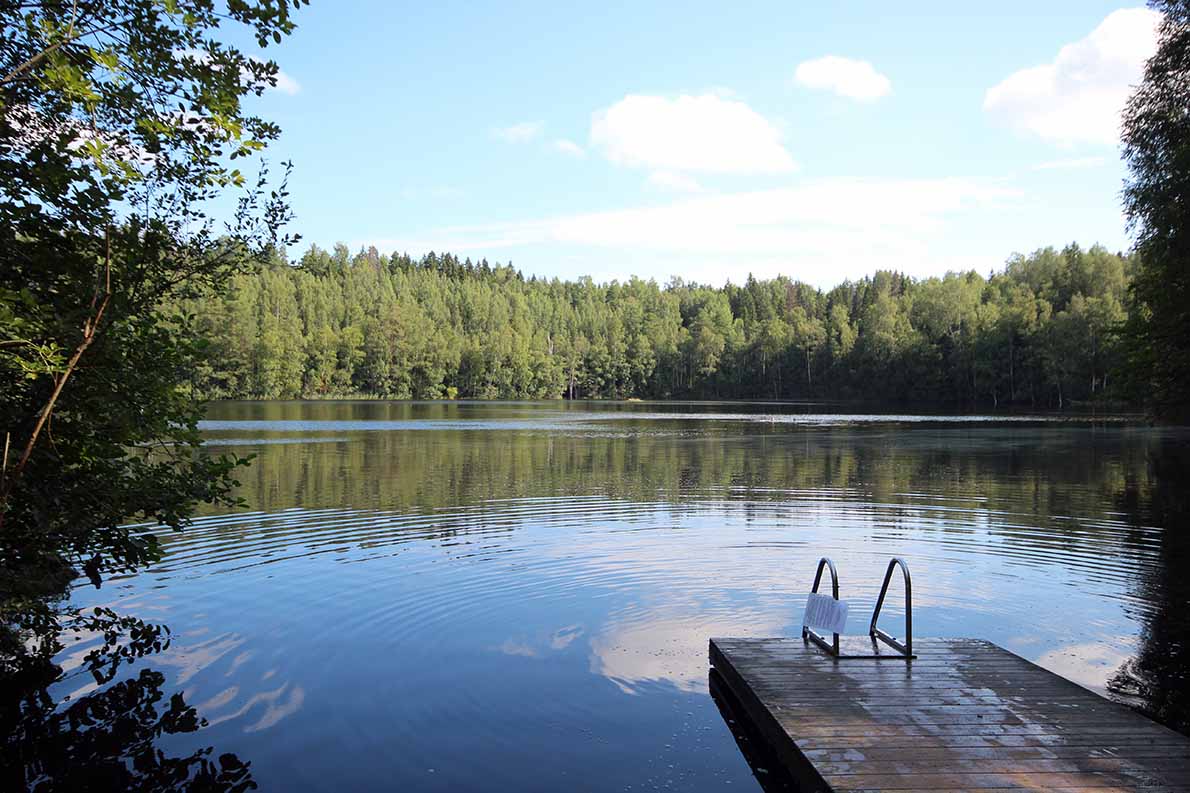 Halimasjärven uimaranta, Tampere.