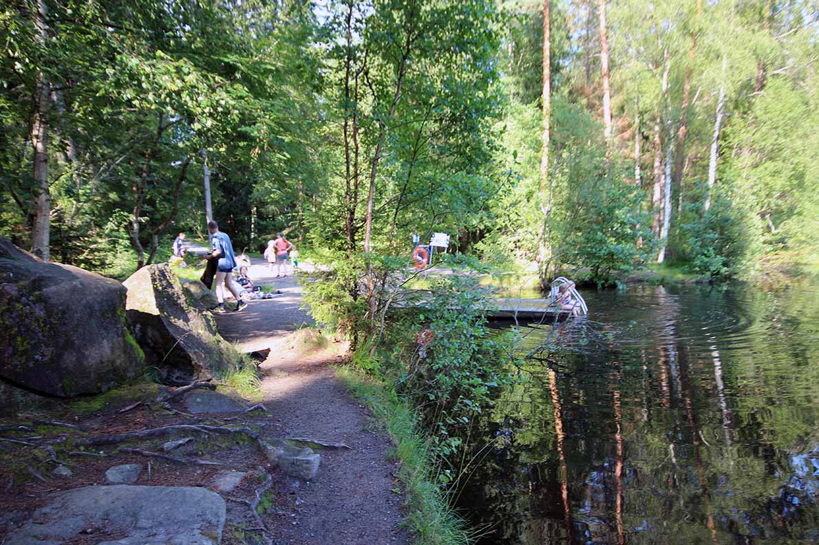 Halimasjärven uimaranta, Tampere.
