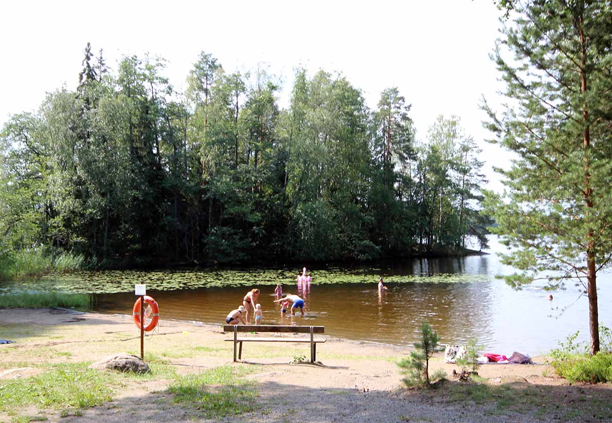 Hervantajärven uimaranta, Tampere.