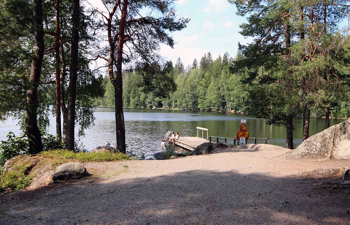 Hervantajärven uimaranta, Tampere.