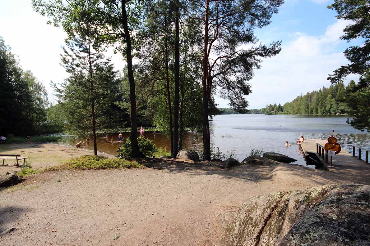 Hervantajärven uimaranta, Tampere.
