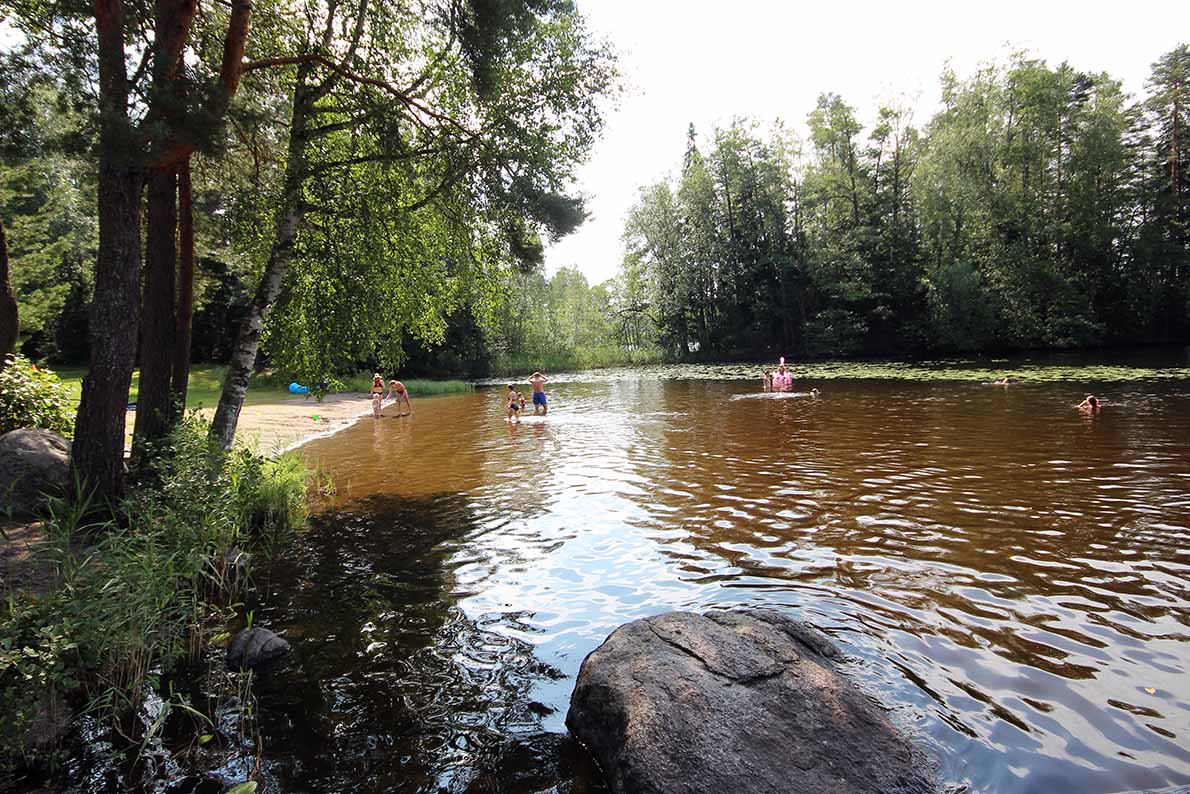 Hervantajärven uimaranta, Tampere.