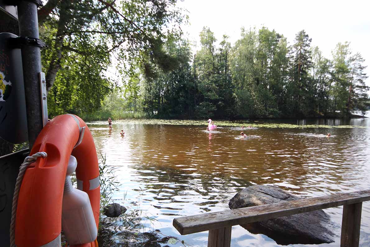 Hervantajärven uimaranta, Tampere.