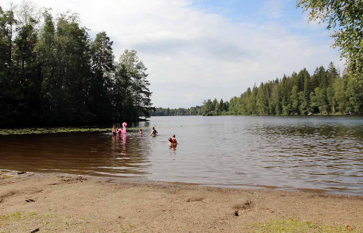 Hervantajärven uimaranta, Tampere.
