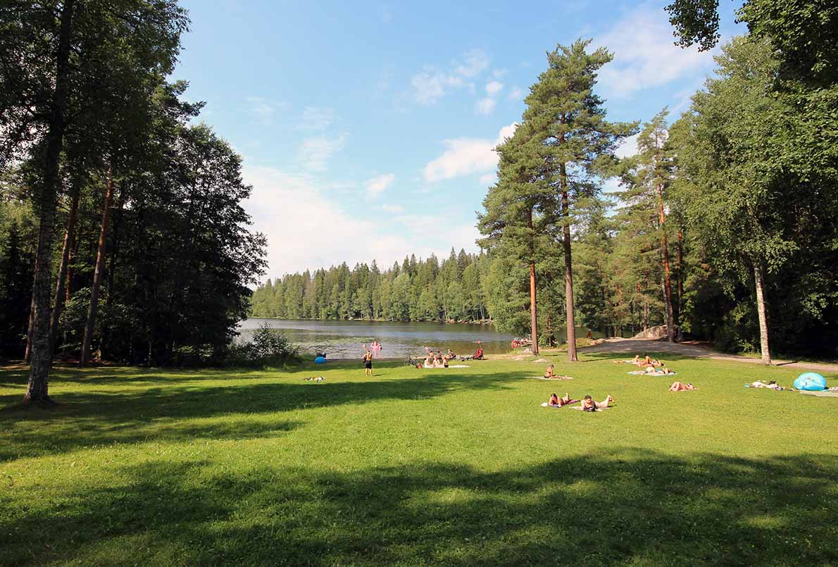 Hervantajärven uimaranta, Tampere.
