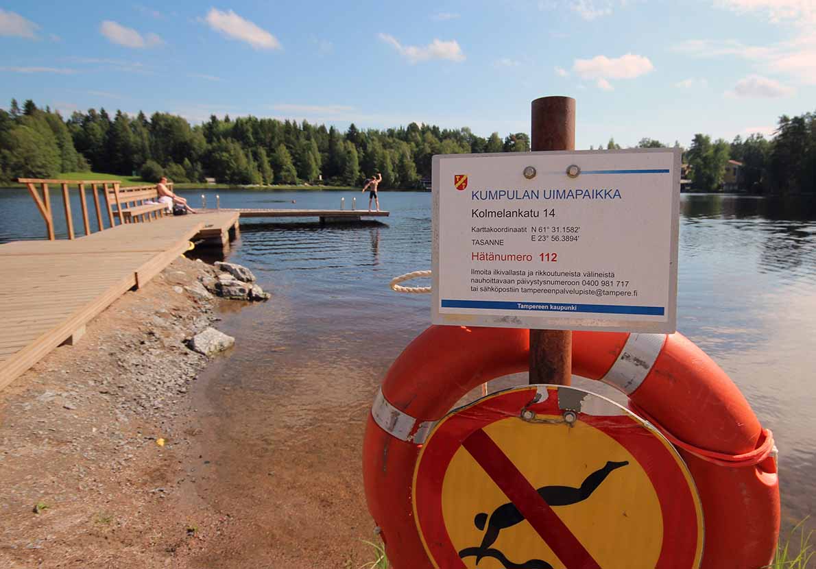 Kumpulan uimaranta, Tampere.